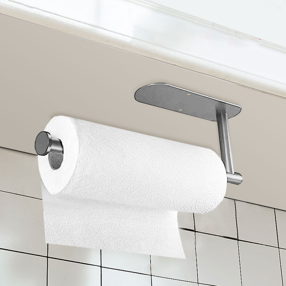 Paper Towel Holder under Cabinet Stainless Steel Towel Dispenser Wall Mount  Rack
