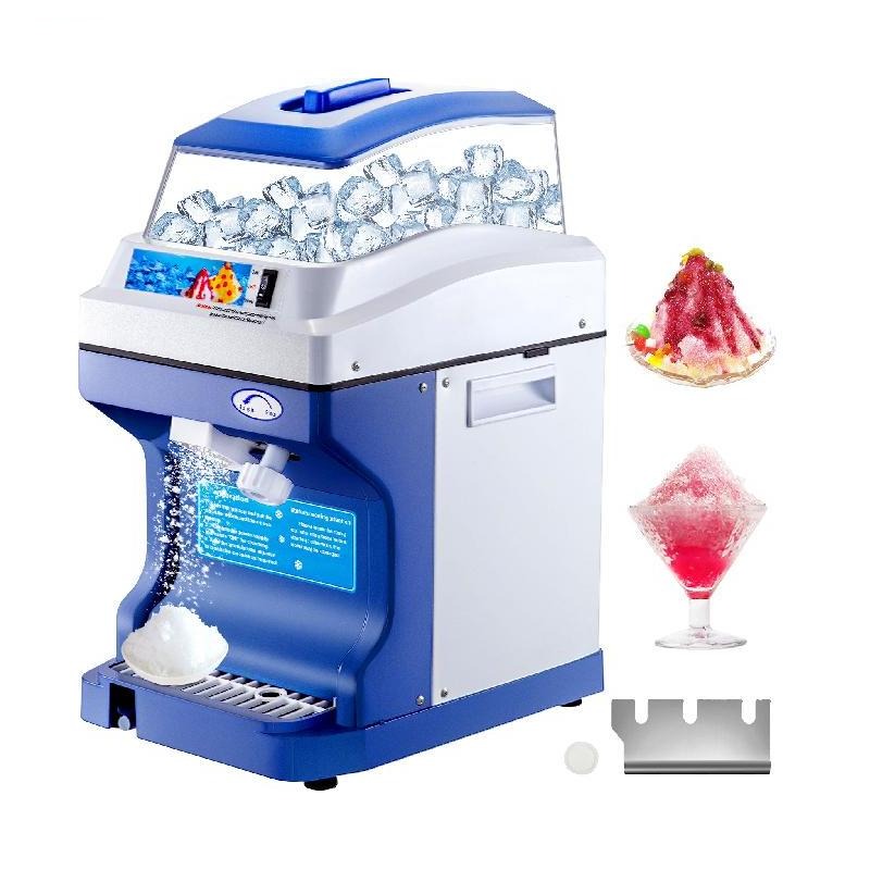 220V 120KG/H Electric Ice Crusher Shaved Ice Machine Ice Block