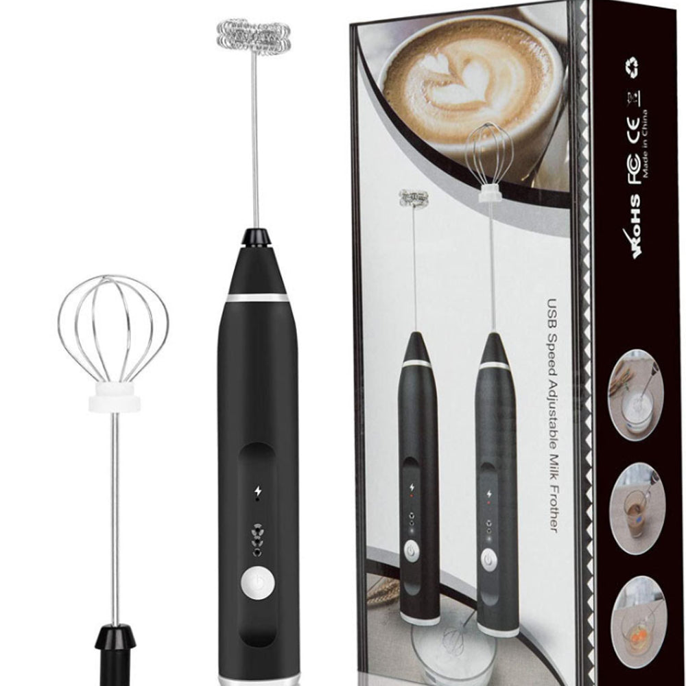 Wireless Milk Frothers Electric Handheld Blender With USB – Kitchen Groups