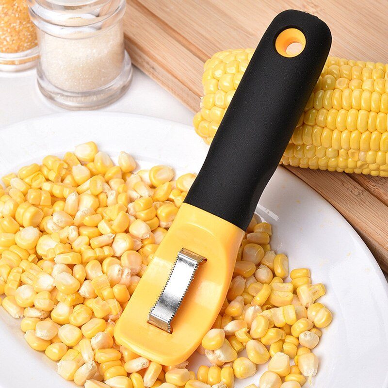 Corn Cob Remover Corn Kernel Cutter Stripping Tool with Handle – Kitchen  Groups