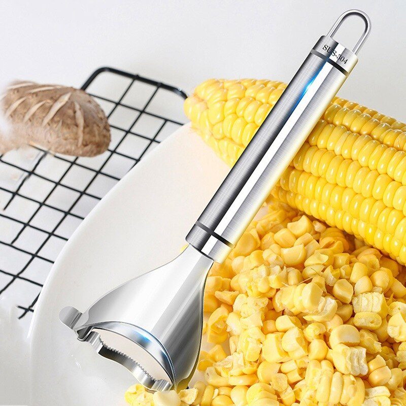 Pampered Chef Corn Kernel Cutter - Corn Peeler Thresher Stripper