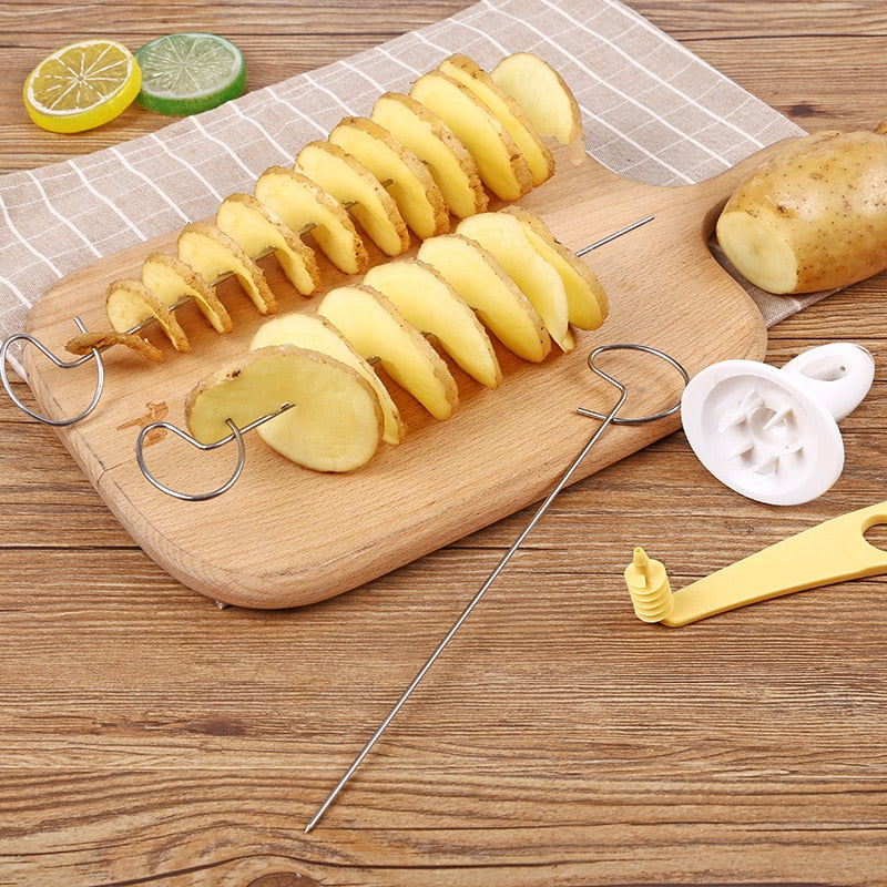 Potato Spiral Slicer Spiralizer Vegetable Slicer Kitchen Accessory