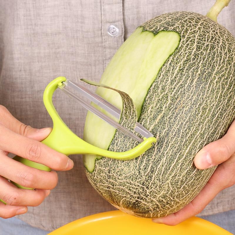Peeler Vegetables Fruit Stainless Steel Knife Cabbage Graters Salad Potato  Slicer Kitchen Accessories Cooking Tools Wide Mouth