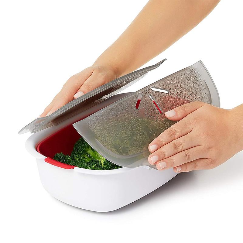 Microwave Steamer with Strainer