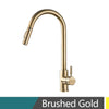 Brass Kitchen Faucet Pull Out Kitchen Sink Water Tap Single Handle Mixer Tap
