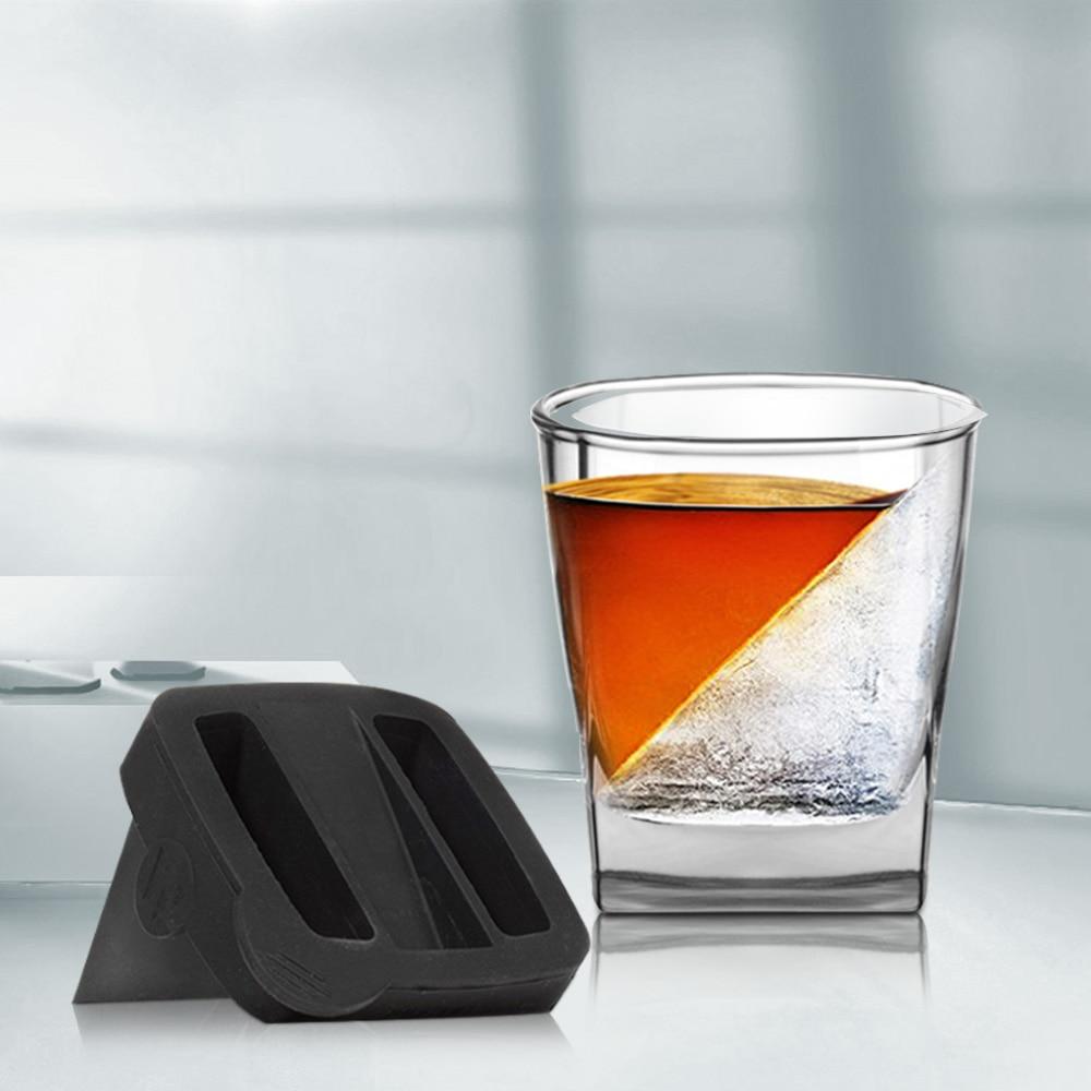 Whiskey Wedge - Glass and Ice Mold