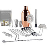 1-22pcs Stainless Steel Cocktail Shaker Set Cocktail Bar Tools