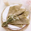 10-Piece Gauze Napkin Set for Parties and Special Occasions