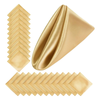 100pcs Satin Dinner Napkins 12