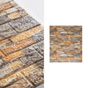 10pcs 3D Brick Pattern Waterproof Self-Adhesive Wallpaper