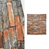 10pcs 3D Brick Pattern Waterproof Self-Adhesive Wallpaper