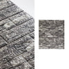 10pcs 3D Brick Pattern Waterproof Self-Adhesive Wallpaper