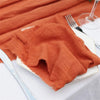 10pcs Cloth Napkin Cotton Table Accessories Linen Towel Decoration