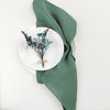 10pcs Pure Linen Cloth Napkins Durable Table Napkins Dining Napkins