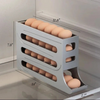 Scrolling Egg Rack Holder Space Saving Egg Storage Case