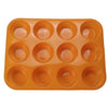 12 Cavity Silicone Muffin Mold