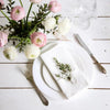 12pcs Napkins Cotton Fabric Napkin Table Dinner Napkins For Party