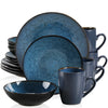 16/32/48pcs Vintage Ceramic Stoneware Set with Plate Bowl Coffee Cups