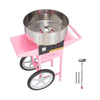 Electric Cotton Candy Machine with Cart Commercial Floss Maker