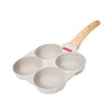 Thickened Omelet Egg Frying Pan with Lid Nonstick 4 Cups Pancake Pan