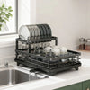 2-Tier Kitchen Dish Drying Rack Countertop Dish Drainer Tableware rack