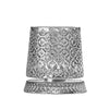 Rotating Crystal Whiskey Glass Spinning Whisky Tumbler with Glass Base