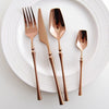 24Pcs Stainless Steel Tableware Cutlery Set Dinnerware Food Cutlery