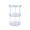 360 Rotation Cabinet Organizer Storage Spice Drink Cosmetic Storage Rack