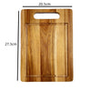 Acacia Wood Cutting Board With Handle Kitchen Chopping Board