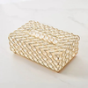 Crystal Tissue Box Nordic Gold Diamond Napkin Holder Table Décor