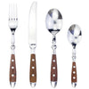 4 in 1 Set Delicate Dinnerware For Home Stainless Steel Cutlery Set