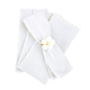 4pcs Cotton Napkin Blue Reusable Décor Retro Napkins
