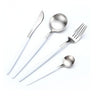 4pcs Cutlery Knives Forks Spoons Tableware Dinnerware Set