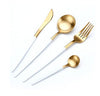 4pcs Cutlery Knives Forks Spoons Tableware Dinnerware Set