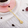 4pcs Flower shape Two-tine Fork Set Dessert Tableware Home Flatware