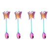 4pcs New Butterfly Spoon and fork Creative Bar Tableware Spoon