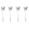 4pcs New Butterfly Spoon and fork Creative Bar Tableware Spoon