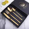 4pcs Nordic Tableware Cutlery Set