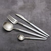 4pcs Restaurant Of Platinum Creative Colorful Kitchen Cutlery Set