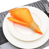 50Pcs Table Napkin Cloth Square Satin Fabric Pocket Handkerchief