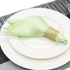 50Pcs Table Napkin Cloth Square Satin Fabric Pocket Handkerchief