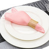 50Pcs Table Napkin Cloth Square Satin Fabric Pocket Handkerchief