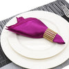 50Pcs Table Napkin Cloth Square Satin Fabric Pocket Handkerchief