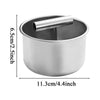 6/12 Hole Stainless Steel Hand Extruded Meatball Press Mold Maker