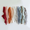 6pcs Dinner Table Decor Muslin Tea Towel Retro Cotton Cheesecloth