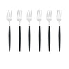 6Pcs/Set Gold Fork Set Tea Cake Snack Fork Dinnerware Dinnerware Sets