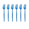 6Pcs/Set Gold Fork Set Tea Cake Snack Fork Dinnerware Dinnerware Sets
