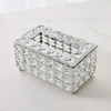 Crystal Tissue Box Nordic Gold Diamond Napkin Holder Table Décor