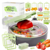 9 in 1 Kitchen Vegetable Chopper Slicer Dicer Cutter with Container