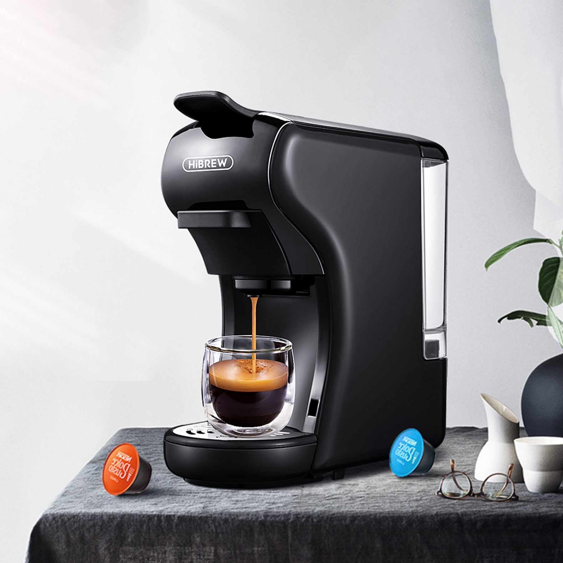 Coffee Machine Multiple Capsule Espresso Cafeteria Pod Coffee Maker –  Kitchen Groups